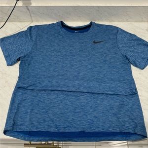 Nike Blue Dri fit running t shirt